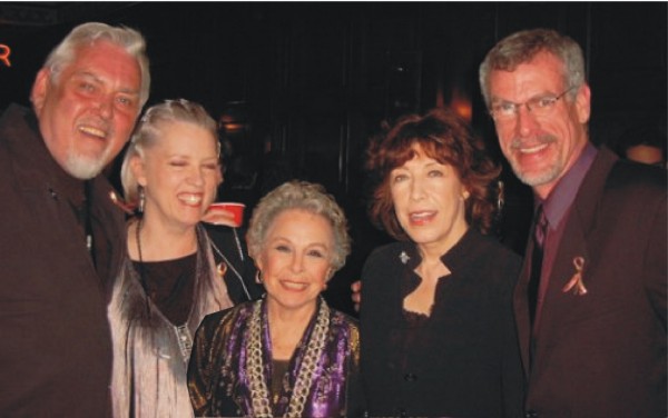 Jim Brochu, Lily Tomlin, Marge Champion, Steve Schalchlin